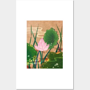 Minhwa: Misty Pond A Type Posters and Art